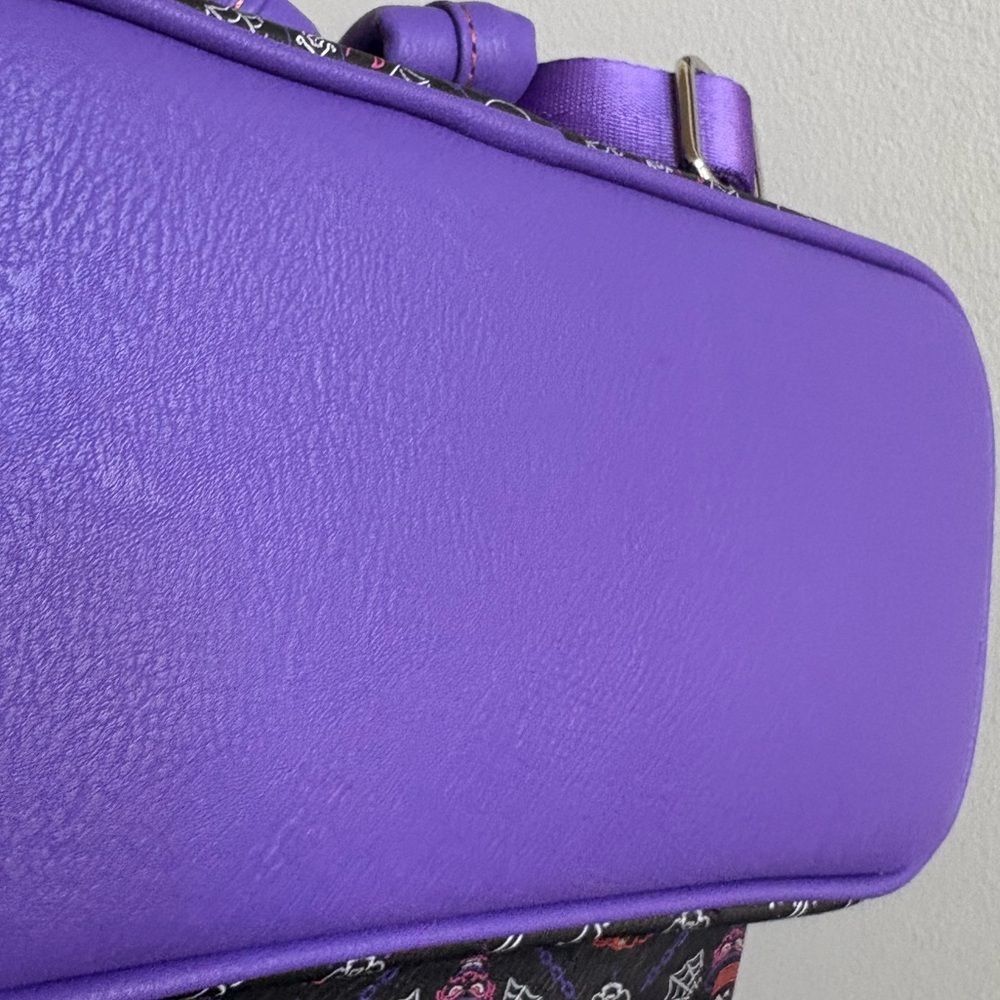 Loungefly Disney Doctor Facilier Mini Backpack in Black & Purple - Picture 5 of 5
